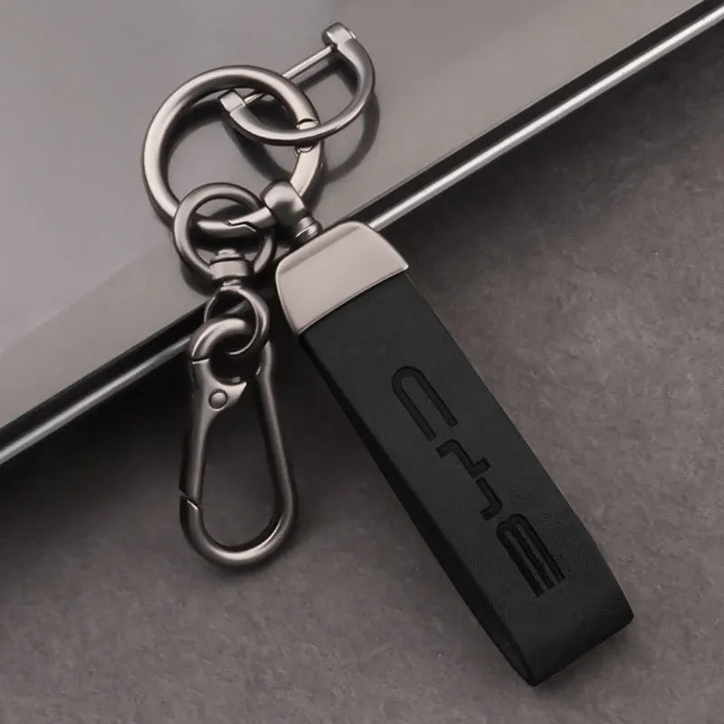 BYD Llavero de coche Qin PLUS Tang Dmi Dolphin Song Plus Han Ev Yuan Seal Frigata 07 Hebilla de cuero plegable
