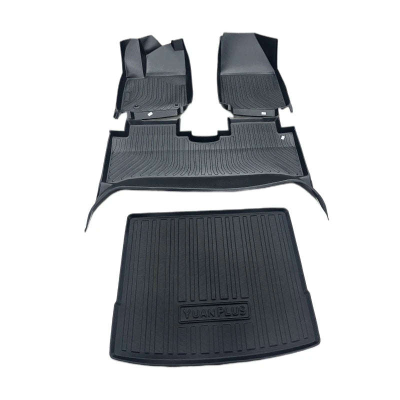 Alfombrillas de umbral de vehículo para accesorios de alfombrilla BYD YUAN PLUS